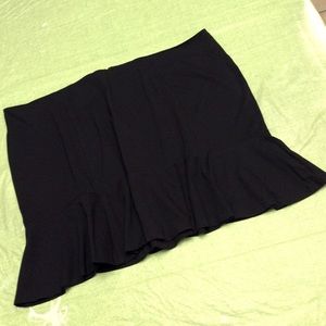LANE BRYANT Size 28 Skirt Ruffle Hem